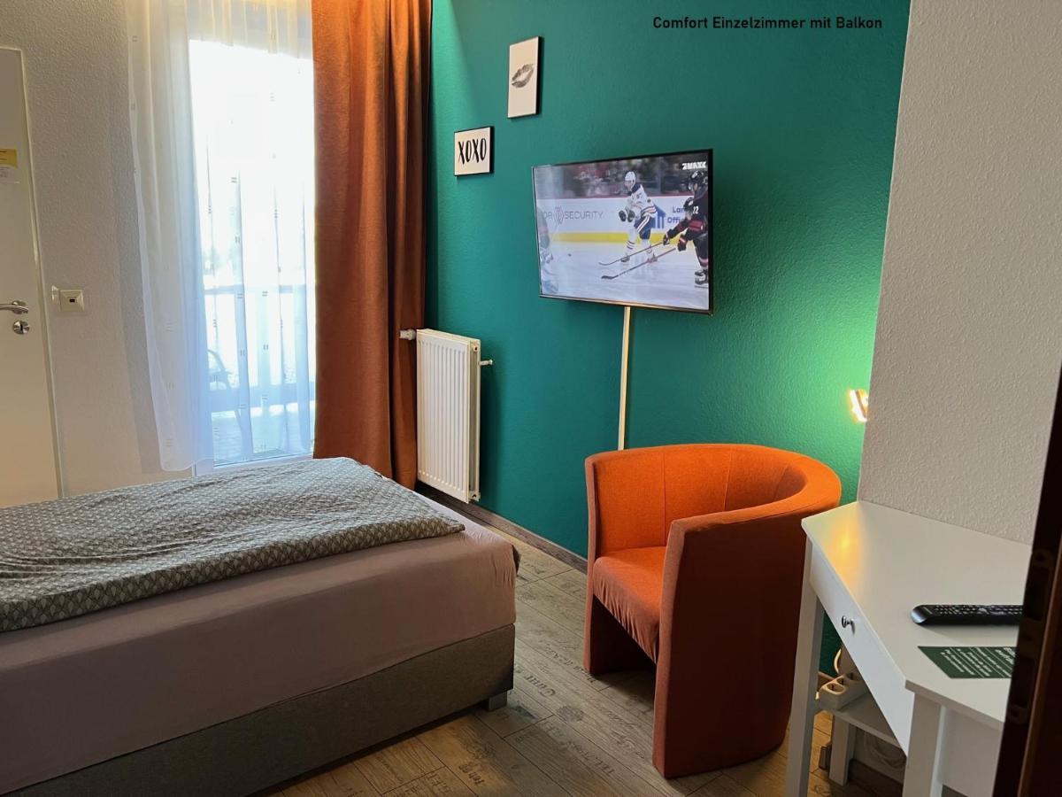 Hotelpension Am Thermalbad 바트넨도르프 외부 사진